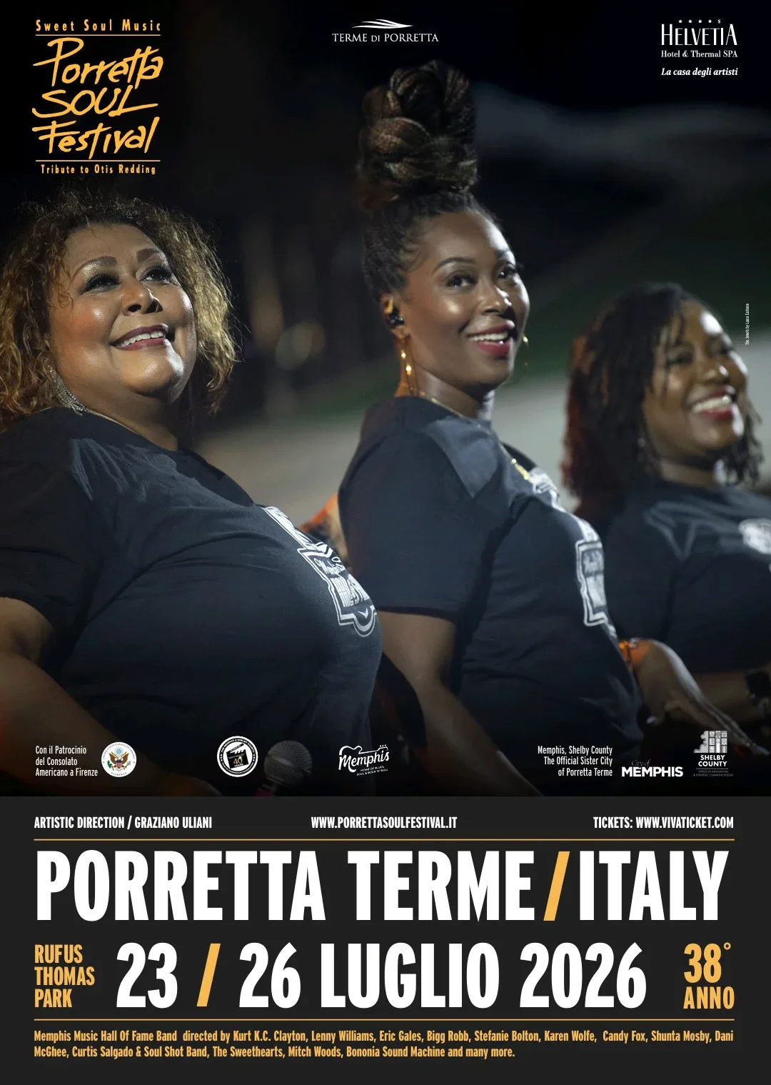 Porretta Soul Festival 38th edition: line-up
