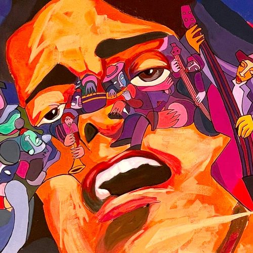 Murale #2 Soul Men (Solomon Burke, Wilson Pickett, James Carr, Eddie Hinton)